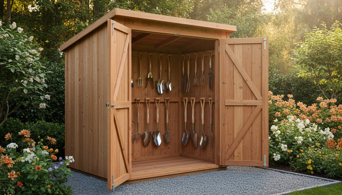 Cabane à outils de jardinage : choisir, installer et organiser son abri