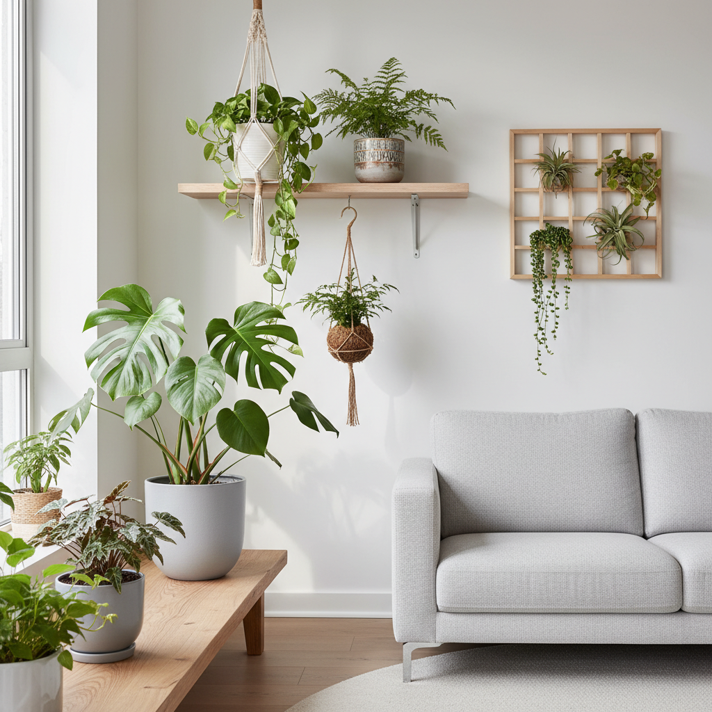 Décoration végétale intérieure : les tendances en 2026