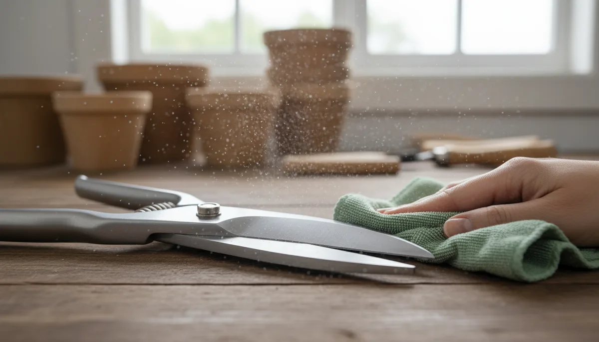 Désinfecter ses outils de jardinage : produits, méthodes et fréquence