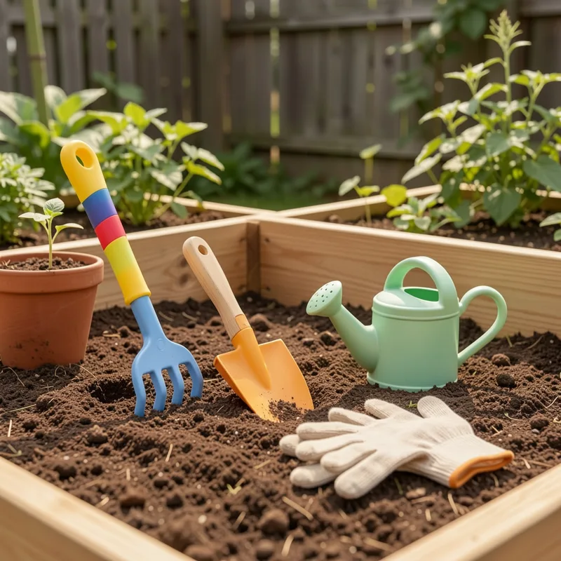 Outils de jardinage pour enfants : guide complet pour équiper vos petits jardiniers